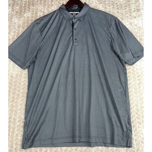 Greg Norman ML75 Polo Mens Size 2XL Black Short‎ Sleeves Play Dry